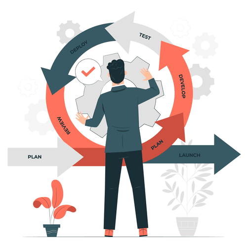 Steps in development process