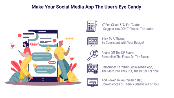 how to make social media app stand out