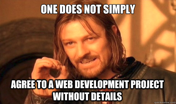 Drafting a business requirement document