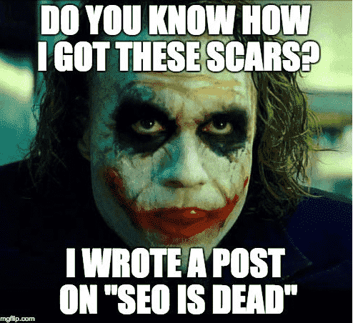 web scraping helps grab search engine results for SEO tracking