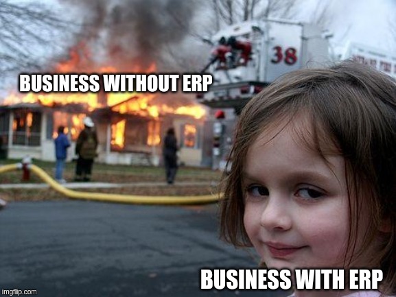 meme on ERP implementation 